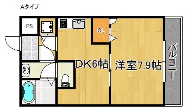 フジパレス　キンキの物件間取画像